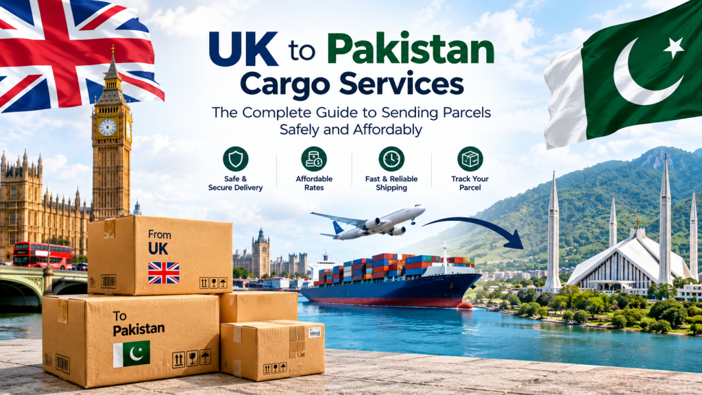 UK to Pakistan Cargo Services The Complete Guide to Sending Parcels Safely and Affordably