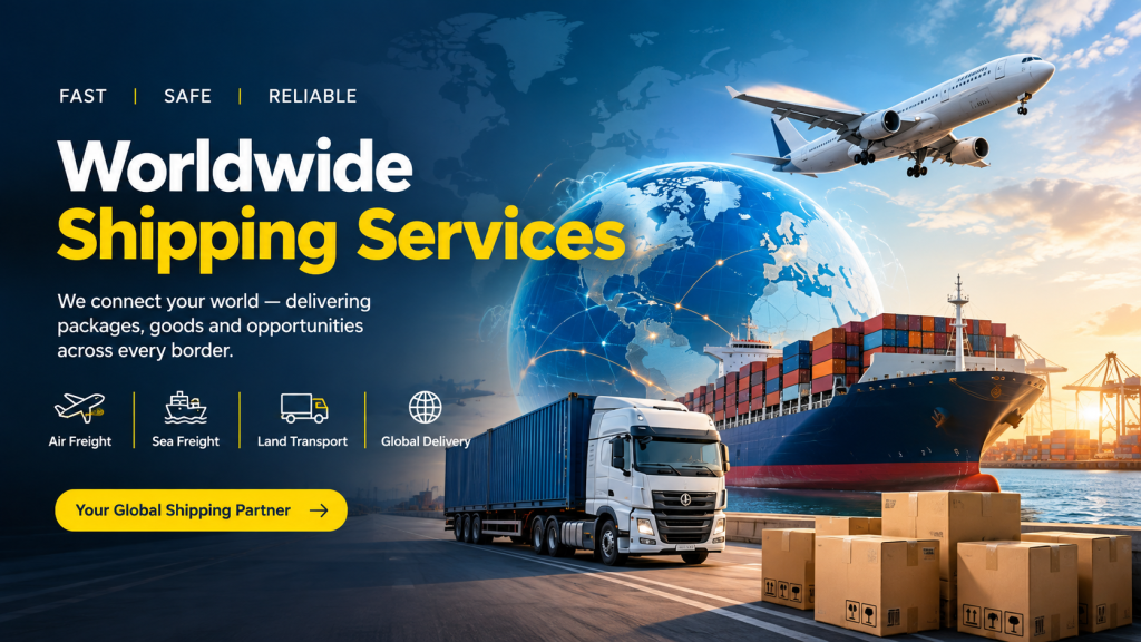 Worldwide Shipping Services from KCS Couriers