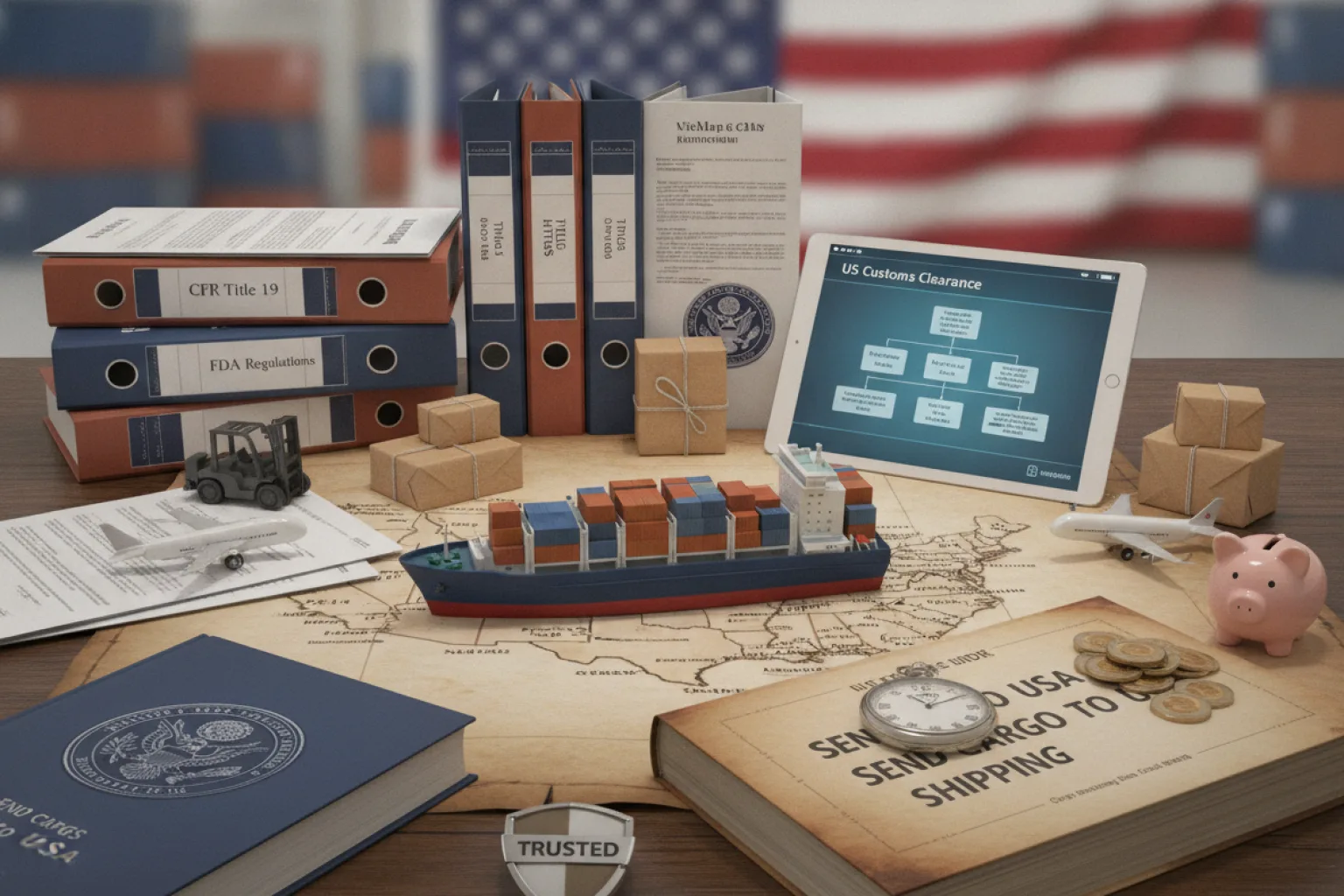 US customs and regulatory websites for freight importers